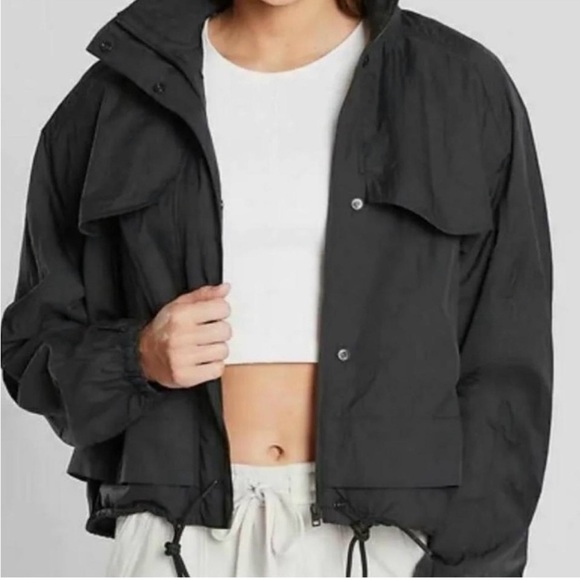 Athleta Charcoal Utility Jacket for Women - Picture 2 of 5